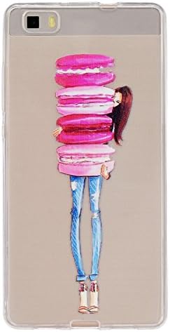 Generic Silicon Transparent Soft Gel TPU phone for Huawei P8 Lite (5)