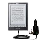 Car and Home 2 in 1 Combo Charger for the Sony PRS-700BC Digital Reader - uses Gomadic TipExchange Technology