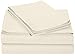 Amazon Basics Lightweight 200 Thread Count Sheet Set - Full, Cream