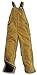 Bib Overalls, Brown, Size 38x34 In