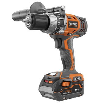 Factory-Reconditioned Ridgid ZRR8611501K 18V Cordless Lithium-Ion X4 1/2 in. Hammer Drill Kit