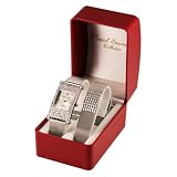Montre strass et bracelet assorti