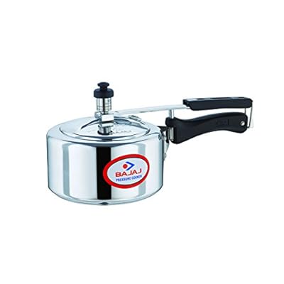 Bajaj Majesty Pressure Cooker, 5 Litres, Sliver