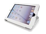 from Invero Invero White Wallet Leather Case with Stand for Apple Ipad 2 (2nd Generation Wi-Fi & 3G Versions)