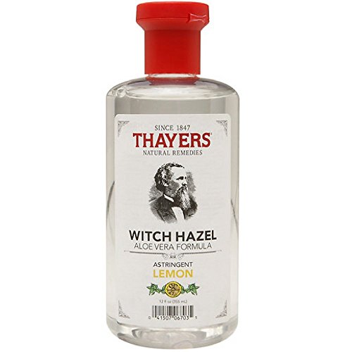 Thayers Witch Hazel Astringent with Aloe Vera Formula, Lemon, 12 Fluid Ounce - Packaging may vary