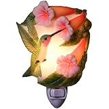 Ibis Orchid Design Hummingbird & Trumpet Vine Night Light