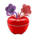 Speakal iPom 2.1 Stereo Speaker with 12W Subwoofer for MP3 Players (Red)