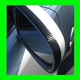 1989 89 GEO SPECTRUM CARBON FIBER MIRROR TRIM MOLDINGS 2PC 