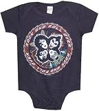 KISS - Rock And Roll All Over - Black Onesie / Baby T-shirt