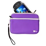 DURAGADGET Purple Durable Water & Shock Resistant Carry Case For Sony PS Vita
