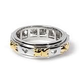 STERLING SILVER RING - Teddy Bear 7mm