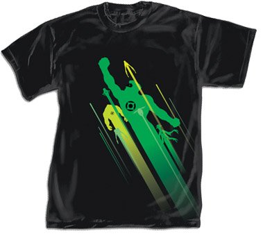  Green Lantern Movie Silhouette T-shirt