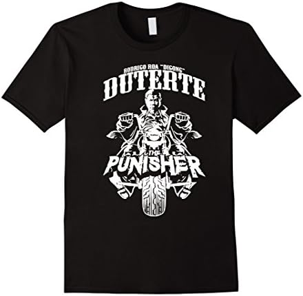 Men's Duterte for President Philippines - Du30 tshirt Medium Black