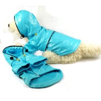 Pet Raincoats - Dog Raincoats - PVC Fashion Raincoat -Medium
