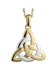 Siopa Two Tone Trinity Circle Pendant