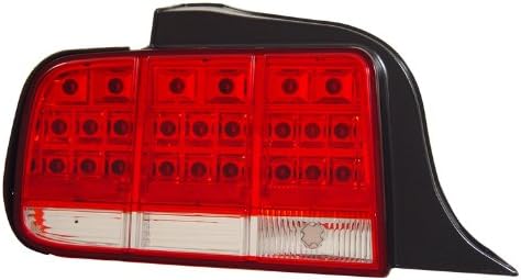 Ford Mustang 05-09 L.E.D Tail Lamps / Lights Red/Clear Euro Performance