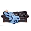 North Carolina Tar Heels Adult Comfy Throw Blanket with Sleeves