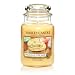 Der k�stlich-cremige Duft von kleinen Vanillek�chlein mit einem Hauch von Zitrone und einer Haube 
aus Zuckerguss. Housewarmer Kerzen...im Glas sind die bekanntesten und beliebtesten Kerzen aus dem 
Hause Yankee-Candle. Sie werden in drei Gr��en und unz�hligen Duftnoten angeboten. Der hohe 
Duft�lanteil sorgt f�r eine schnelle Verfl�ssigung des Wachses und somit f�r sauberes Abbrennen und 
optimale Duftabgabe. Brenndauer: bis zu 150 Std.