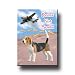Beagle Bones Not Bombs Peace Fridge Magnet