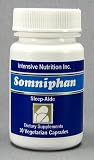 Somniphan - Sleep aid (L-Tryptophan 300 mg, GABA 200 mg, Melatonin 2 mg) $18.75 / 30 capsules, Sleep Better safely