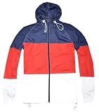 Tommy Hilfiger Men Full Zip Logo Hooded Jacket