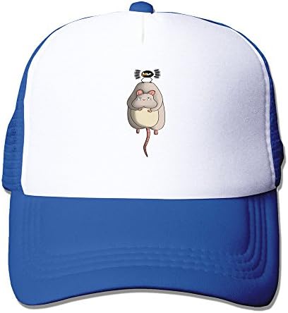Spirited Animed Rat Baseball-caps Mesh Back Adjustable Cap 1 Size RoyalBlue