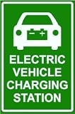 ELECTRIC VEHICLE CHARGING STATION sign