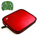 Samsung N150 N135 NB30 10 inch Netbook Reversible Sleeve Black-Red Carrying Case + Mouse Pad