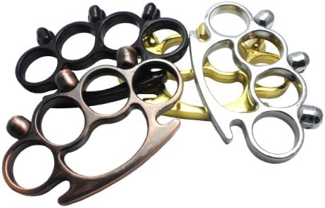 UFCIT(TM) Self Defense Tools Emergency Car Window Break With Three Skulls Iron Four Fingers Four Colors