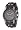Fossil Herren-Armbanduhr Chronograph Leder schwarz Sport CH2586