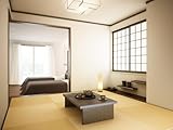 畳・縁なし 【6畳/新黄金色（飴色）】【工事費用込】 ダイケン健やかおもて（彩園01/平織り）
