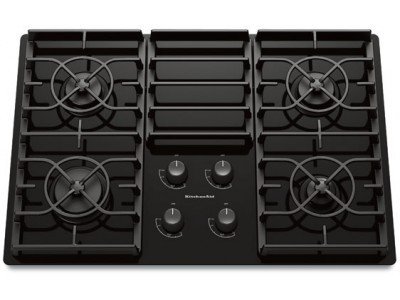 KitchenAid Architect Series II : KGCC506RBL 30 Sealed Burner Gas Cooktop - Black