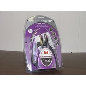 8' Thx Ultra 1000 Fiber Optic by Monster