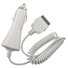 Apple Ipod Rapid Car Charger for Ipod / Mini / Nano / Video, Iphone, Touch, Classic, Nano 3rd 2nd Gen