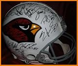 Arizona Cardinals Autographed/Hand Signed Helmet