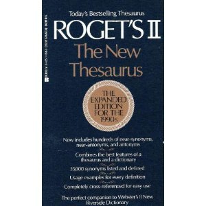 Roget's II: The New Thesaurus