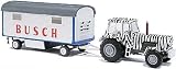 Busch 42814 Traktor mit Anhaenger Busch