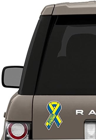 Boston Strong Ribbon Car Magnet Fridge Magnet in 2 Sizes (2.25" x 3.5")
