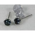 【ジュエリーエルフ】プラチナ アレキサンドライト ピアス アレキサンドライト 0.30ct