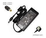 Laptop Charger for� Toshiba Satellite Pro L500-1T6 L500-1TX L500-1VT L500-1VV L500-1VW� Compatible Replacement Notebook Adapter Adaptor Power Supply - Laptop Power (TM) Branded (UK Powercord and 12 Month Warranty)