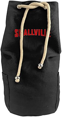 Cool Smallville Logo Wallpaper Wordmark DeviantArt Drawstrings Gym Backpack Bag