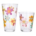 Flower Acrylic Tumbler Set of 12
