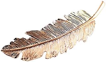 Tian Qin WY Leaf Design Punk Women Girl Hair Clip Pin Claw Barrettes Accessories Vintage Style Accessories Alloy Hairpin Spring Clip Beauty Tools