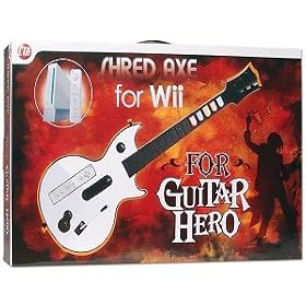 Wii Shred Ax Guitar For Guitar Hero