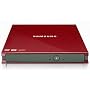 Samsung External Slim DVD-W USB Compatible with Mac and PC SE-S084C/RSRN (Red)