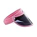 Sovis Kids Sized Pink Over 97% Uva&b Facial Protection Solar Visor Worldwide Patented