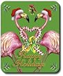 Flamingo Holiday Mouse Pad