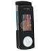 Clip-on Rubber Coated Case for Samsung Juke SCH U470, Black