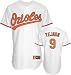 Luke Scott Jersey: Adult 2010 Majestic Home White Replica #30 Baltimore Orioles Jersey - Small