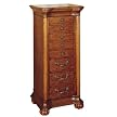 Burl Jewelry Armoire - Burlington Cherry